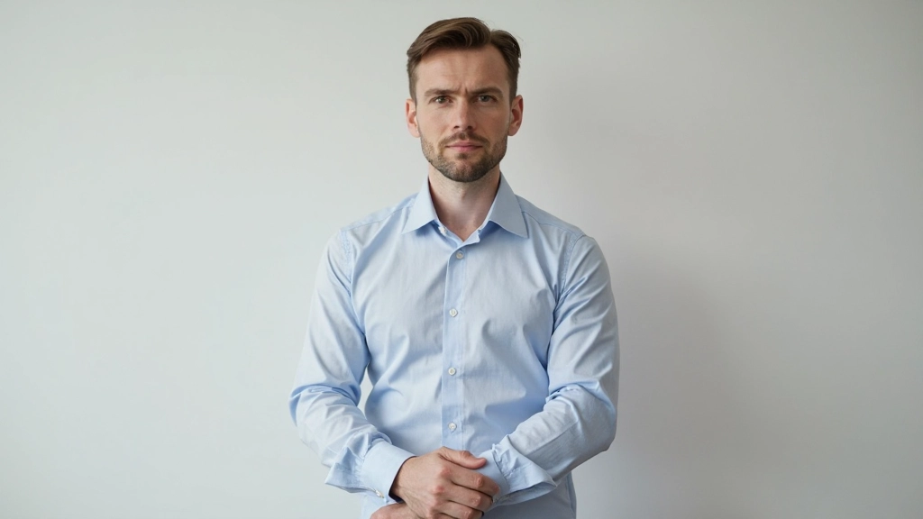 Homem imigrante ucraniano que melhorou sua carreira com português